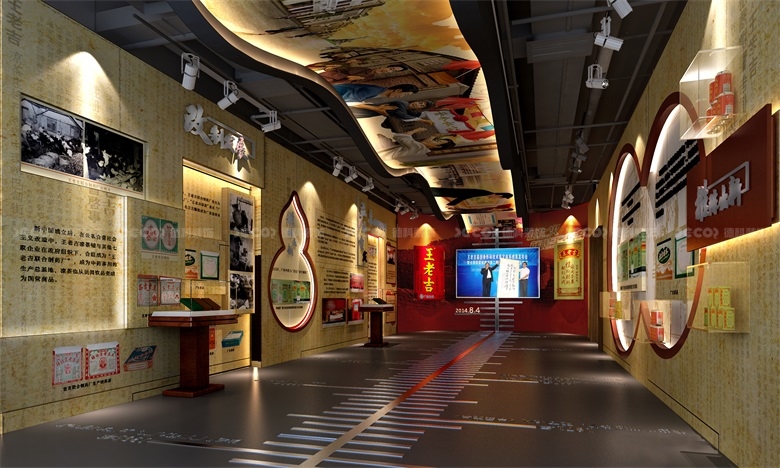 在企業(yè)展館裝修中，如何合理安排展示品的順序和布局？